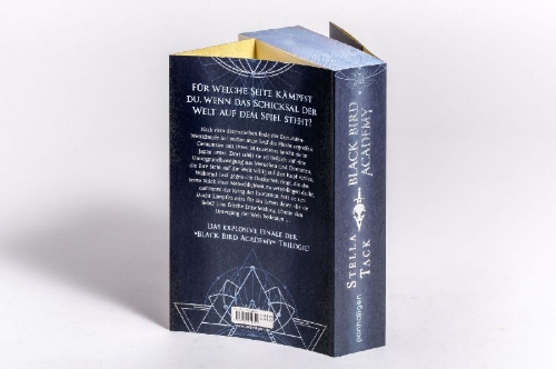 Buchcover und Innenansicht für das Buch: Black Bird Academy - Liebe den Tod