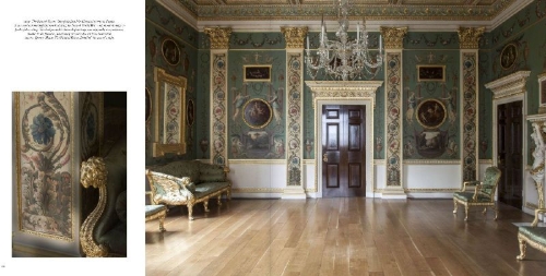 Buchcover und Innenansicht für das Buch: Great English Interiors