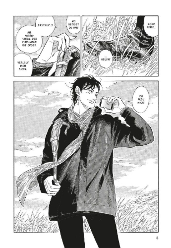Buchcover und Innenansicht für das Buch: Hokuhokusei ni Kumo to Ike