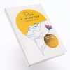 Buchcover und Innenansicht für das Buch: Das 6-Minuten-Tagebuch 'Art Edition'