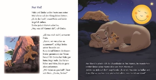 Buchcover und Innenansicht für das Buch: Disney: Meine schönsten Gutenachtgeschichten