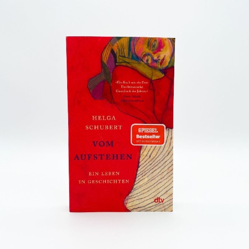 Buchcover und Innenansicht für das Buch: Vom Aufstehen