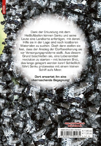 Buchcover und Innenansicht für das Buch: Dr. Stone
