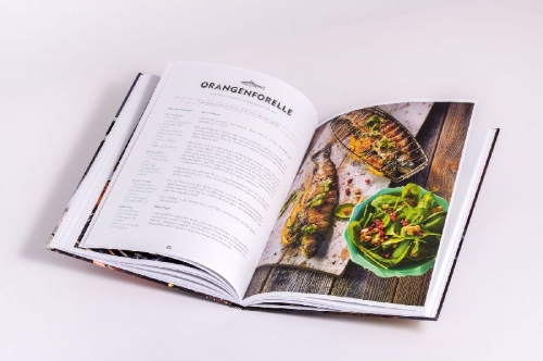 Buchcover und Innenansicht für das Buch: Grillen für Männer - 80 Rezepte ohne Schnickschnack
