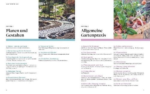 Buchcover und Innenansicht für das Buch: Das große Praxishandbuch Garten