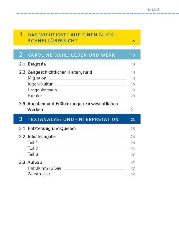 Buchcover und Innenansicht für das Buch: 22 Bahnen von Caroline Wahl