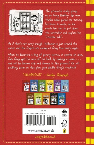 Buchcover und Innenansicht für das Buch: Diary of a Wimpy Kid 11: Double Down