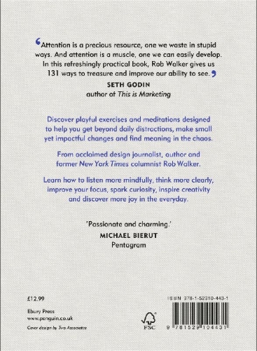 Buchcover und Innenansicht für das Buch: The Art of Noticing