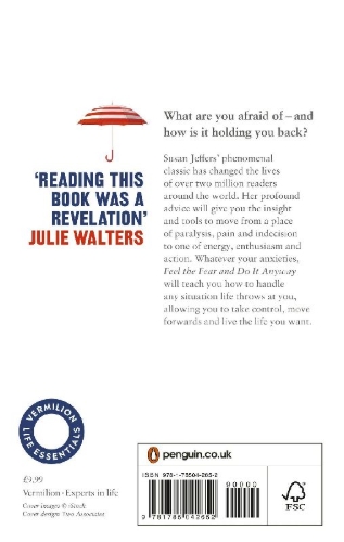 Buchcover und Innenansicht für das Buch: Feel The Fear And Do It Anyway