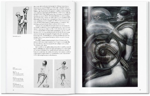 Buchcover und Innenansicht für das Buch: Giger (English Edition)
