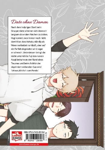 Buchcover und Innenansicht für das Buch: Gokon ni Ittara Onna ga Inakatta Hanashi