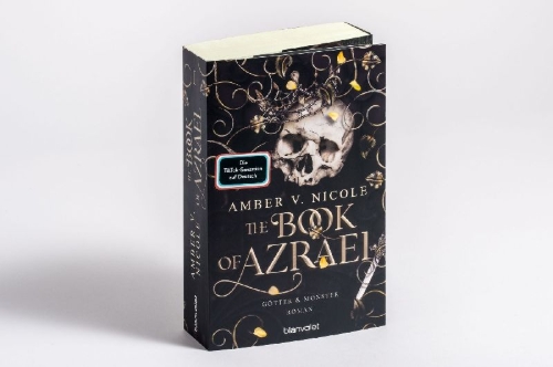 Buchcover und Innenansicht für das Buch: The Book of Azrael (Gods & Monsters 1)
