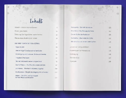 Buchcover und Innenansicht für das Buch: Das Ende deiner Suche