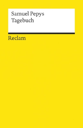 Buchcover und Innenansicht für das Buch: Tagebuch aus dem London des 17. Jahrhunderts