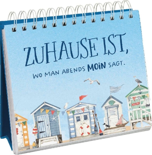 Buchcover und Innenansicht für das Buch: Glück hat vier Buchstaben: MEER