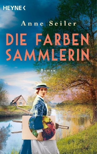 Buchcover und Innenansicht für das Buch: Die Farbensammlerin