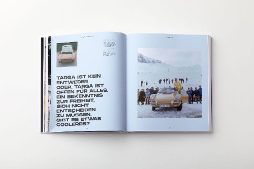 Buchcover und Innenansicht für das Buch: Porsche Targa