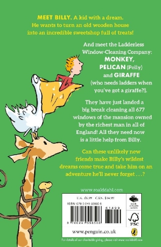 Buchcover und Innenansicht für das Buch: The Giraffe and the Pelly and Me