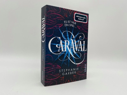 Buchcover und Innenansicht für das Buch: Caraval