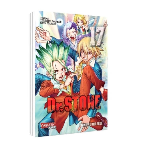 Buchcover und Innenansicht für das Buch: Dr. Stone