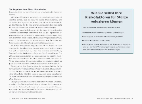 Buchcover und Innenansicht für das Buch: Better Balance for Life