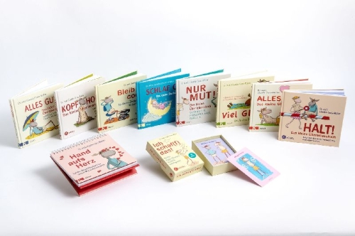 Buchcover und Innenansicht für das Buch: Nur Mut! Das kleine Überlebensbuch