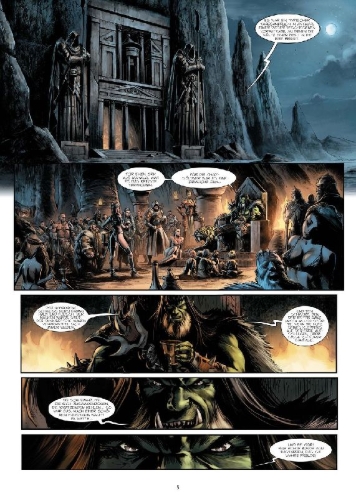 Buchcover und Innenansicht für das Buch: Orks und Goblins. Band 11
