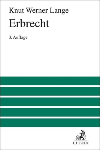 Buchcover und Innenansicht für das Buch: Erbrecht