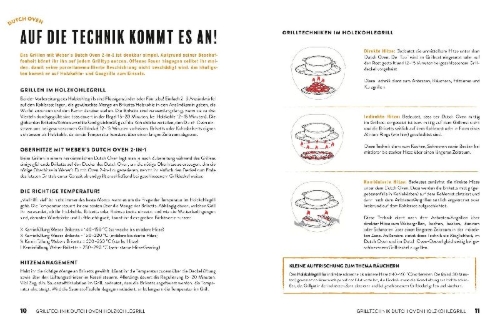 Buchcover und Innenansicht für das Buch: Weber's Dutch Oven und Plancha
