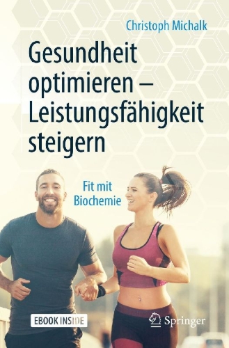 Buchcover und Innenansicht für das Buch: Gesundheit optimieren - Leistungsfähigkeit steigern