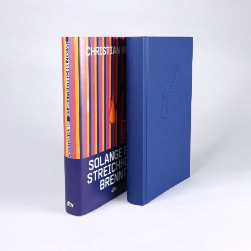 Buchcover und Innenansicht für das Buch: Solange ein Streichholz brennt