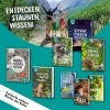 Buchcover und Innenansicht für das Buch: Tierspuren lebensgroß