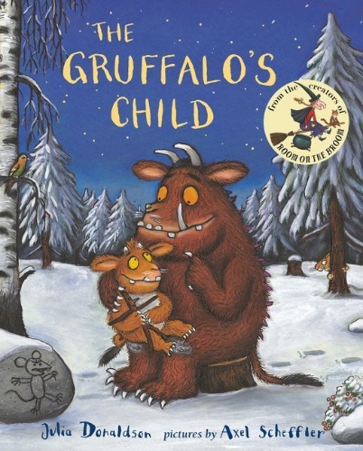 Buchcover und Innenansicht für das Buch: The Gruffalo's Child