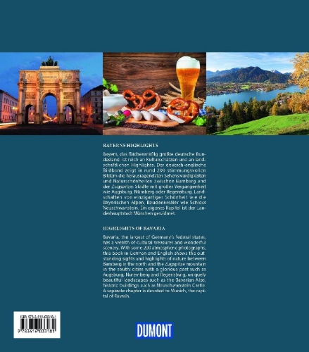 Buchcover und Innenansicht für das Buch: DUMONT Bildband Best of Bavaria / Bayern