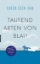 Buchcover und Innenansicht für das Buch: Tausend Arten von Blau