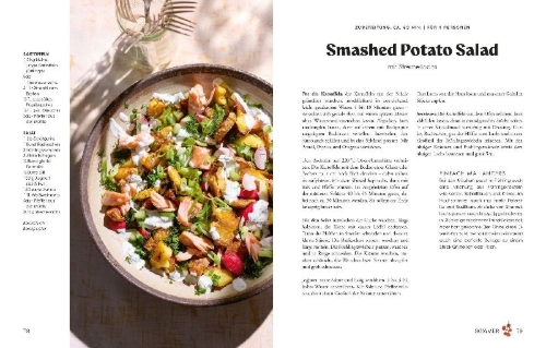 Buchcover und Innenansicht für das Buch: Salate