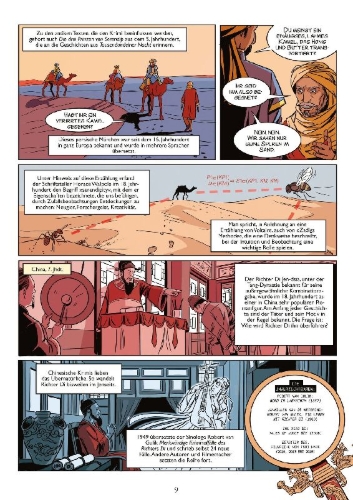 Buchcover und Innenansicht für das Buch: Le Polar (Histoire de... en bande dessinée)