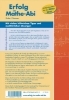 Buchcover und Innenansicht für das Buch: Erfolg im Mathe-Abi 2026 Grundwissen Basisfach Baden-Württemberg