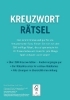 Buchcover und Innenansicht für das Buch: Kreuzworträtsel - Band 8 I Über 280 Rätsel für Erwachsene