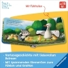 Buchcover und Innenansicht für das Buch: Mein erstes Vorlese-Fühlbuch - Bist du eine Katze?