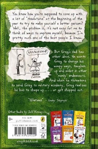 Buchcover und Innenansicht für das Buch: Diary of a Wimpy Kid 03. The Last Straw