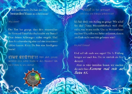 Buchcover und Innenansicht für das Buch: Das kleine Böse Buch 6 (Das kleine Böse Buch, Bd. 6)