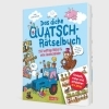Buchcover und Innenansicht für das Buch: Das dicke Quatsch-Rätselbuch