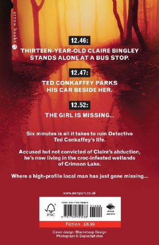 Buchcover und Innenansicht für das Buch: Crimson Lake