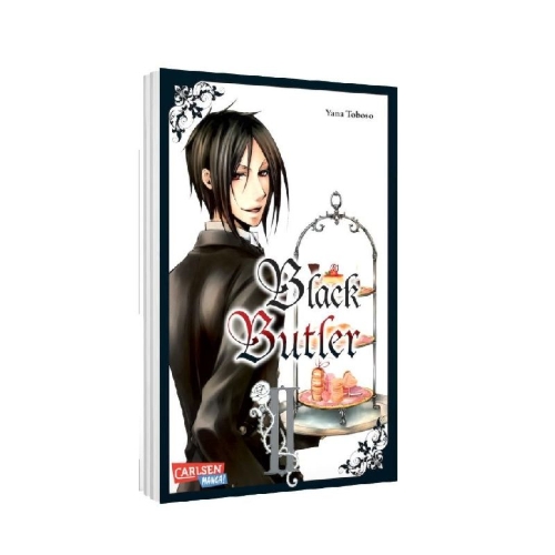 Buchcover und Innenansicht für das Buch: Kuroshitsuji