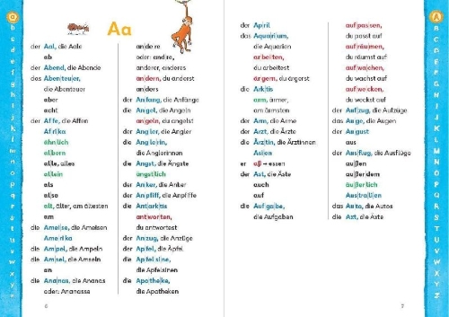 Buchcover und Innenansicht für das Buch: Duden - Das Grundschulwörterbuch