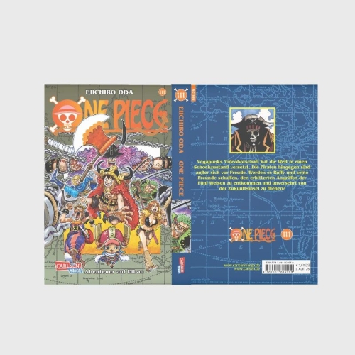 Buchcover und Innenansicht für das Buch: One Piece