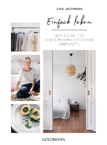 Buchcover und Innenansicht für das Buch: Einfach leben