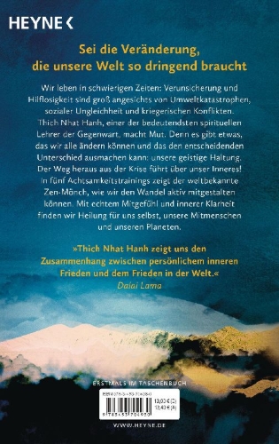 Buchcover und Innenansicht für das Buch: Zen and the art of saving the planet