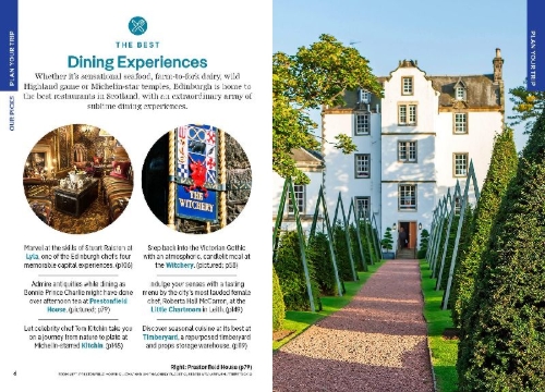 Buchcover und Innenansicht für das Buch: Lonely Planet Pocket Edinburgh
